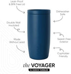 Simple Modern Halloween Travel Coffee Mug 360° Lid | 16oz | Pumpkins - Image 5