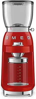 Smeg 50's Retro Style Aesthetic Coffee Grinder, CGF01 (Red) by Unknown