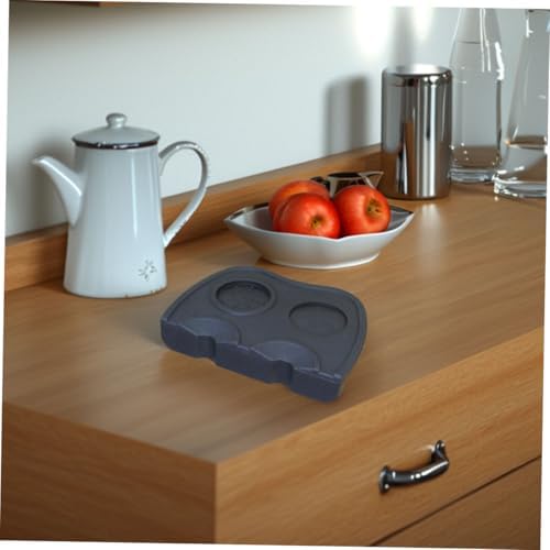 Anti-slip Espresso Tamping Mat 2pcs Silicone for Coffee Enthusiasts - Image 4