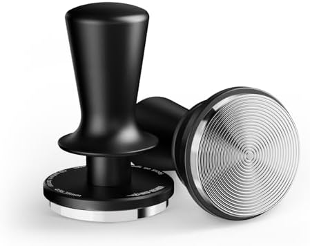 MHW-3BOMBER Tamper Tool Espresso 58mm, Coffee Tamper with Spring Loaded, Auto-rebound, 58.35mm Espresso Press Tamper Tool for 58mm Espresso Machine, Auto-Leveling Tamper without Tilting,T6101-OS by MHW-3BOMBER