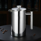Stainless Steel French Press Coffee Maker 12/27/34oz Insulated Double-Wall - Image 4