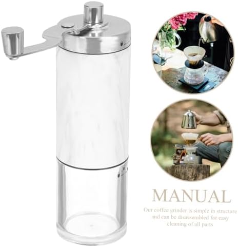 Manual Coffee Bean Mill Stainless Steel Portable Grinder for Camping - Image 3
