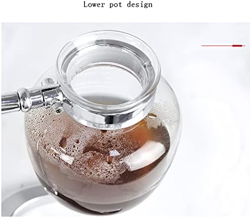 JITEM Cafetera Syphon Coffee Maker Manual Japanese Style Vacuum Glass Siphon Pot Percolators 3 Cups Glass Tabletop Siphon Coffee Maker for Coffee or Tea - Image 5