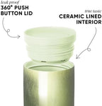 Simple Modern Insulated Travel Coffee Mug 360° Lid | 16oz | Cateye - Image 2