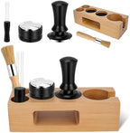 Y-Step 5 Pack Espresso Tamper Set 51mm with Espresso Tamping Station by Y-Step