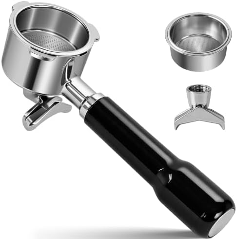 51mm Portafilter Compatible with CASABREWS CM5418 and 3700 Series(Black) by LEFTOVER