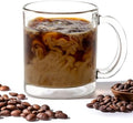 Vikko 10.75 Ounce Clear Glass Coffee Mugs - Set of 12, Microwave and Dishwasher Safe by Vikko