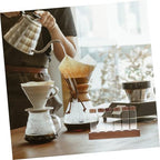 HEALLILY Glass Coffee Bean Display Rack with Wooden Stand, 6 Tubes - Image 7