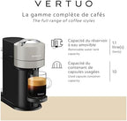Nespresso Vertuo Next Coffee Machine with Milk Frother, Light Grey - Image 4