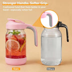 32 oz Glass Mason Jar Pitcher with 64 oz Cold Brew Coffee Maker - Image 4