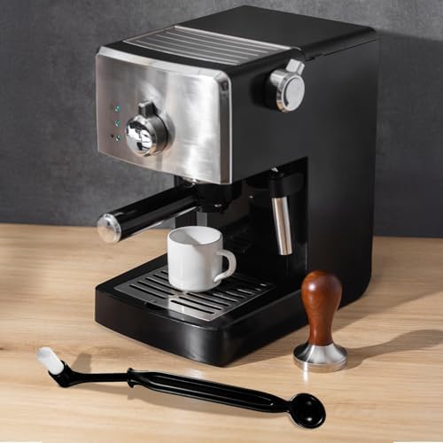Espresso Machine Cleaning Brush Kit 2 Pieces Coffee Cleaning Brush with Spoon for Coffee Grinder - Image 7