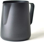 Milk Frothing Pitcher Coffee Milk Frother Cup Stainless Steel Creamer Pitcher, Cup Container For Serving Milk, Coffee Cream, Salad Dressing, Maple Syrup(350ML/11.83oz) by Unknown