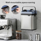 Electric Portafilter Cleaner, Automatic Portafilter Cleaner 58mm Knock Box | Dual Station Coffee Puck Cleaner Machine | Espresso Knock Box | Puck Sucker | Commercial & Home Barista Tool - Image 6