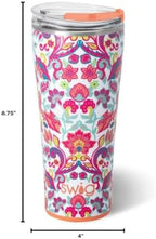 Swig Life 32oz Insulated Tumbler with Lid, Flourish - Image 7