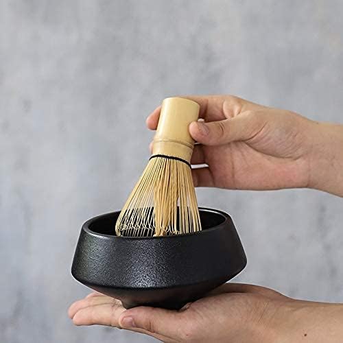 Matcha Bowl Tea Bowl Traditional Ceramic Matcha Sets with Bamboo Whisk ceremic Matcha Bowl Whisk Holders Tea Sets for Tea Table Kitchen - Image 5