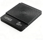 Smart Espresso Coffee Scale with Timer, 0.1g Accuracy, Flow Rate & Ratio by VIEYKEA