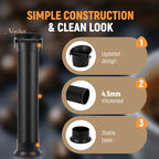 Newhai Espresso Coffee Knock Box for Commercial Use, with 30 Gabbage Bags & towal, Detachable Design, 4.2 Gal Large Capacity - Image 2