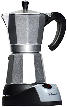 Uniware Electric Bialetti Moka Espresso Maker 6 Cups - Image 2