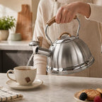 QNA Whistling Tea Kettle, 2.8L Stainless Steel Stovetop Wate Kettle - Image 6