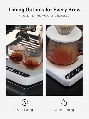 Coffee Brewing Control System – Coffee TDS Refractometer and Digital Scale with Timer, 0.02% Precision, 0.1g Resolution, Smart App, Rechargeable, Ideal for Pour Over and Espresso - Image 6