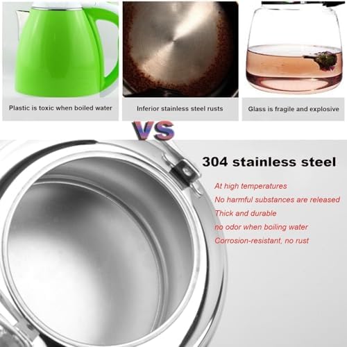 Whistling Tea Kettle, Food Grade Stainless Steel Tea kettle for Stove Top with Ergonomic Handle for Gas, Induction, Electric Stove Tops(Purple,1.5L) - Image 7