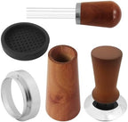 2026 New 4-in-1 Espresso Tool Set 51mm - Spring Calibrated Tamper, Coffee Stirrer, Dosing Funnel & Mat - Image 7