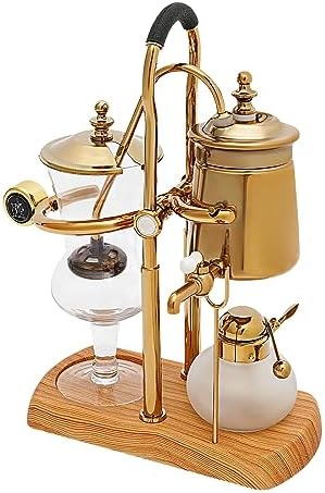 400ml Manual Siphon Coffee Maker – Retro Style Fancy Coffee Machine with Pot – For Home Kitchens & Professional Coffee Shops by haedspup