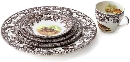 Spode Woodland 5 Piece Place Setting, Pheasant - Image 5
