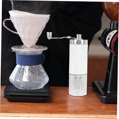 Portable Hand Crank Coffee Mill Grinder for Beans, Stainless Steel - Image 4