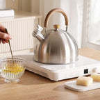 18/8 Stainless Steel 5.29 Quart Tea Kettle for Stovetop,Silver - Image 4