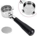51mm Bottomless Portafilter for Certain De'Longhi Models with Alumina Handle by DIBTSA