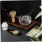 7PCS Matcha Whisk Set with Bowl Sifter Holder Spoon, Complete Matcha Tea Kit for Tea Lovers - Image 4
