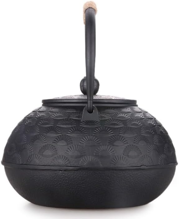 KYUSAR Japanese Cast Iron Teapot Chinese Teapot Cast Iron Teapot 1.8L/1800ML Japanese Tea Pot Teapots Tea Kettle Uncoated Kettle for Family Afternoon Tea Tetsubin Tea Pot - Image 5