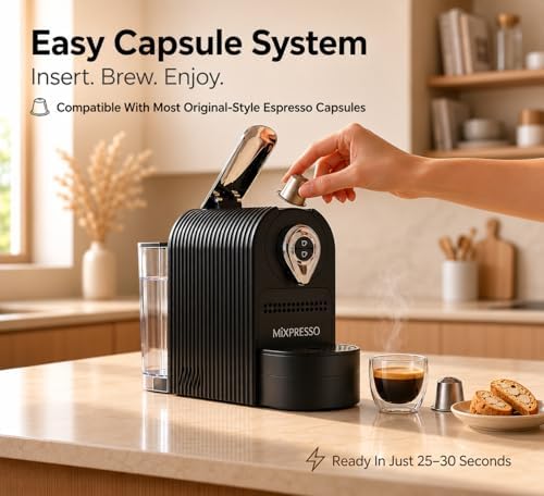 Mixpresso Espresso Machine, Compatible with Nespresso OriginalLine Capsules - Image 6