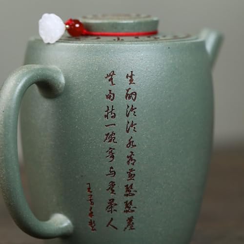 Tea Pots For Loose Tea Light Luxury Purple Clay Teapot Living Room Decoration Office Tea Set Art Teapot With Filter Hole Tea Set Tea Infuser Pot - Image 7