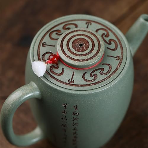 Tea Pots For Loose Tea Light Luxury Purple Clay Teapot Living Room Decoration Office Tea Set Art Teapot With Filter Hole Tea Set Tea Infuser Pot - Image 4