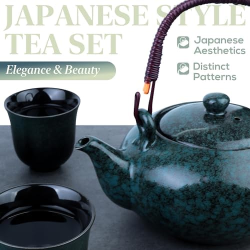 Japanese Tea Set, Japanese Style Porcelain Tea Sets for Adult - Image 2