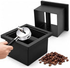 Mimorou Set of 2 Espresso Coffee Ground Knock Box Chute, Built-in by Mimorou