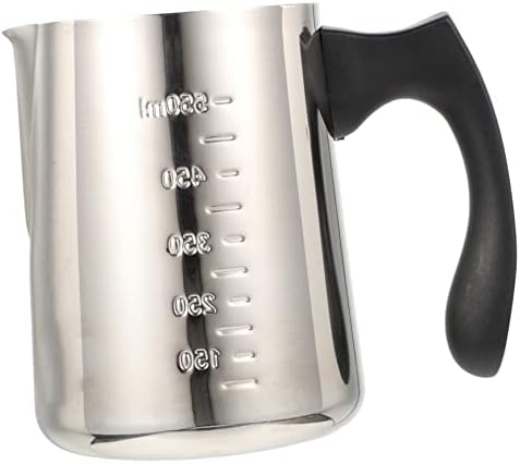 Stainless Steel Frothing Cup 600ml Milk Pitcher for Coffee by JECOMPRIS