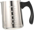 Stainless Steel Frothing Cup 600ml Milk Pitcher for Coffee by JECOMPRIS