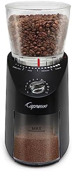 Capresso Infinity Plus Conical Burr Grinder, Black - Image 5