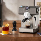 Espresso Tamper 58.35mm - Calibrated Spring-Loaded Coffee Tamper with Constant Pressure, Triple-Spring Impact & Sound Feedback for Barista Home Use (Black, 58.35mm) - Image 6