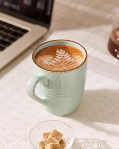 famiware Jupiter Coffee Mugs Set of 4, 13oz Coffee Mug Cups with Handle - Image 3