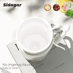 SDGA+ 24 oz Stainless Steel Tumbler with Lid and Straw, Insulated Water Bottle Leak Proof for Hot and Cold, Portable Travel Coffee Mug, Reusable Coffee Cup for Women, Blooming Daisy - Image 6
