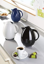 Leifheit 1-Liter Columbus 28300 Insulated Carafe, White/black - Image 4