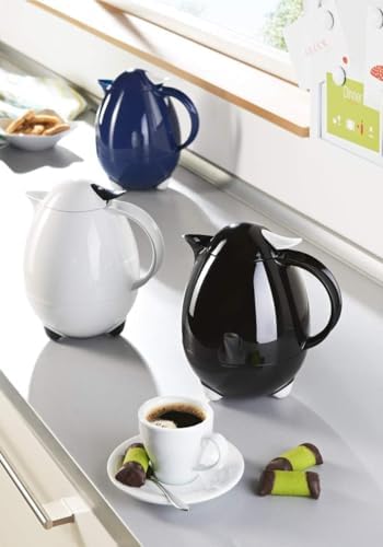 Leifheit 1-Liter Columbus 28300 Insulated Carafe, White/black - Image 4
