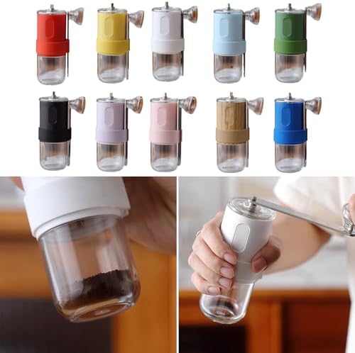 Portable Manual Coffee Grinder with Adjustable Ceramic Burr Soys Grinder Coffee MillFor Freshly Ground Coffee - Image 6
