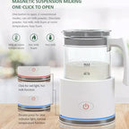 Electric Milk Frother with Temperature Control Hot Cold Foam Maker for Coffee, Latte, Hot Chocolate, Automatic Shut-Off, Detachable Design for Easy Cleaning - Image 2
