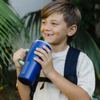 BrüMate Era Flip 20oz Kids Tumbler with Covered Flip Down Straw | 100% Leakproof Insulated Kids Cup | Made of Stainless Steel | Cup Holder Friendly | 20oz (Java) - Image 4
