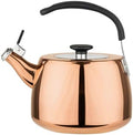 Viking 2.6 Qt Stainless Steel Whistling Stovetop Tea Kettle, Rose Gold by Unknown